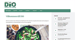 Desktop Screenshot of dio-nutrition.se
